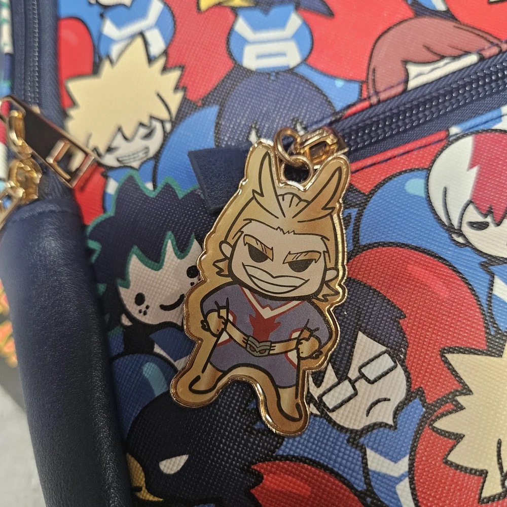 My Hero Academia Mini Backpack Anime Loungefly Style Faux Leather NWT